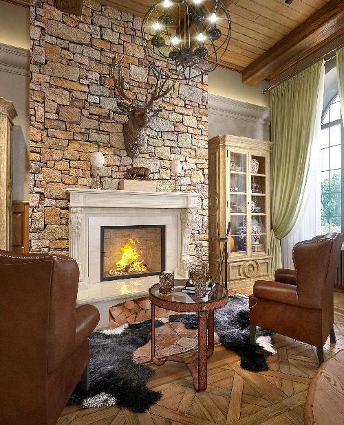 Новой Риге 890 м² 住宅室内设计项目丨拉脱维亚里加-48