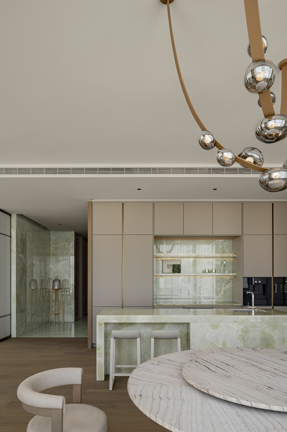 杭州海威·安铂中心「青玉」样板间丨中国杭州丨Amber 98,于舍 Yu Studio（于昭）-43