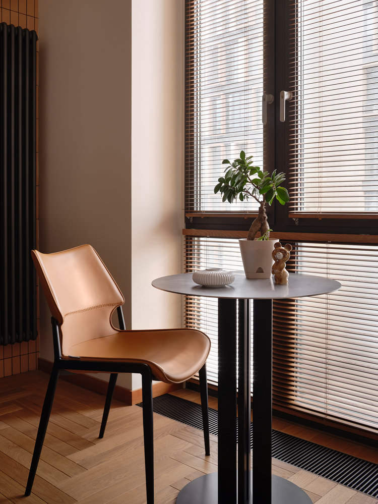 莫斯科家庭公寓设计（含独立卧室）丨俄罗斯莫斯科丨Анастасия Стенберг（阿纳斯塔西娅·斯滕贝格）-25