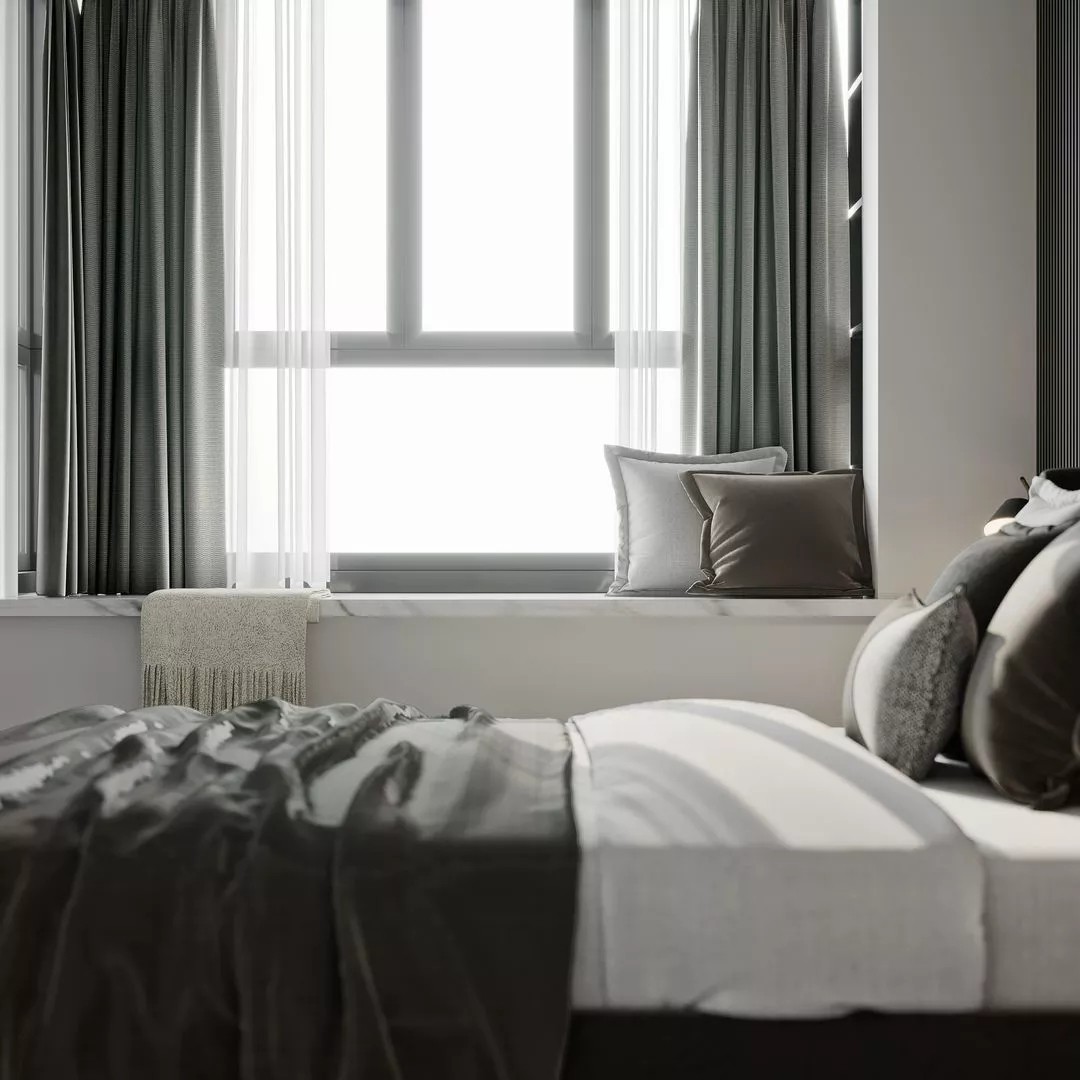 徐东 | 寻找黑与白之间的灰度,打造现代简约优雅家居-12