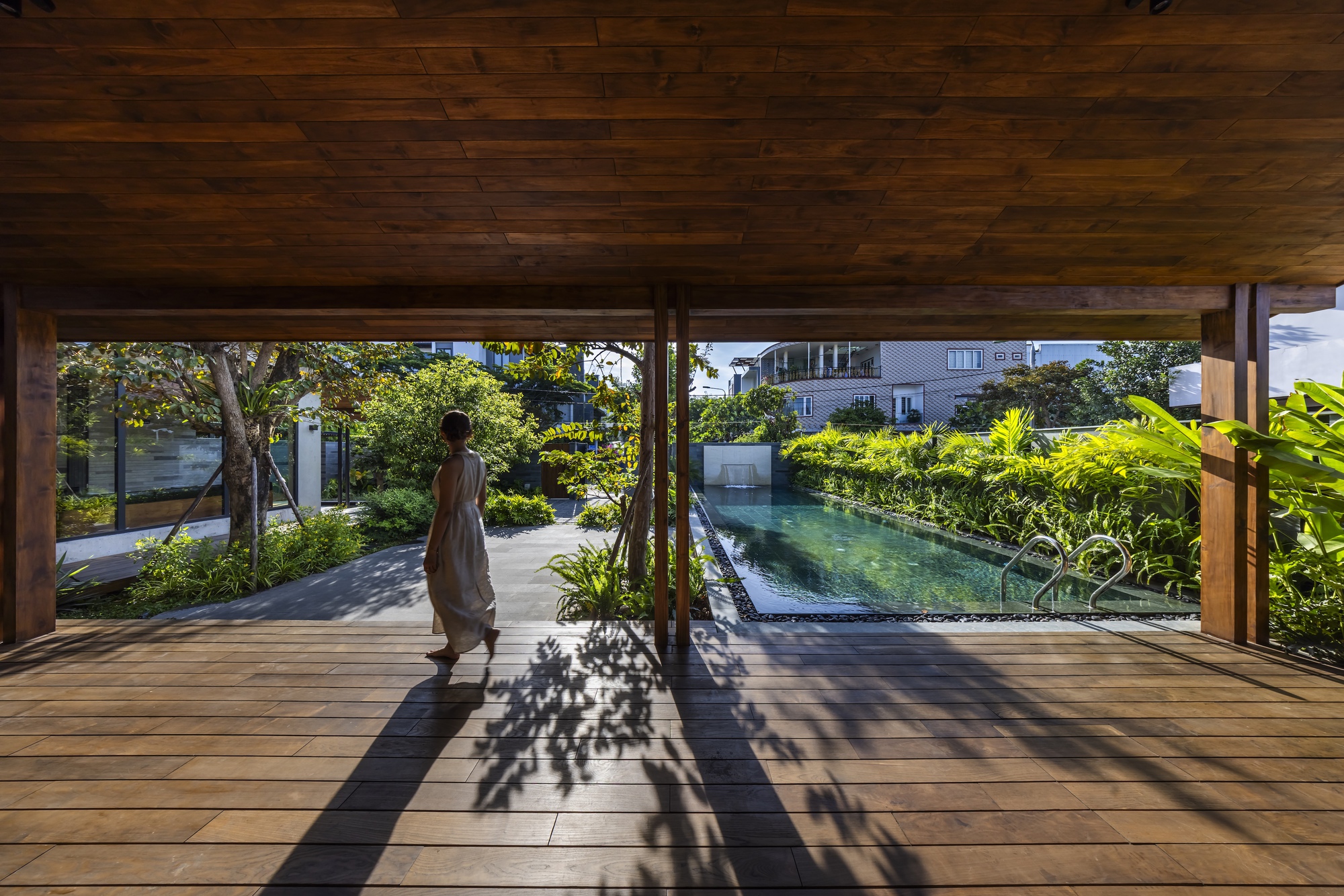 别墅庭院丨越南丨AN NAM Architecture-19