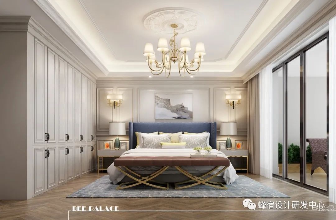 美式轻奢别墅设计,优雅宜居的蜂宿典范-27