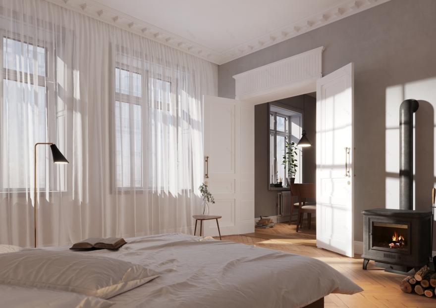 卧室与电影氛围丨STUDIO M6-4