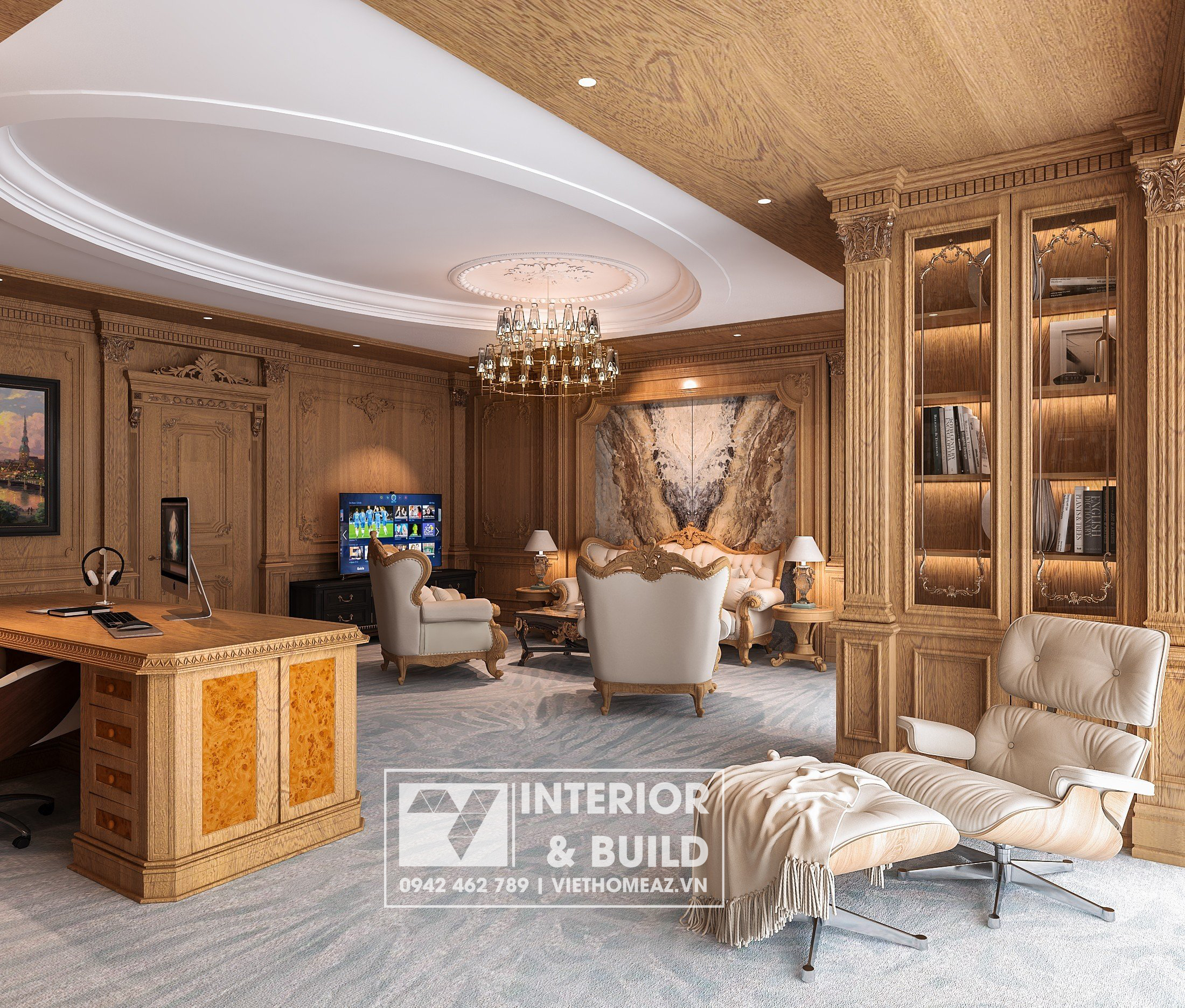 平阳办公设计丨越南丨KIẾN TRÚC NỘI THẤT VIETHOME-29