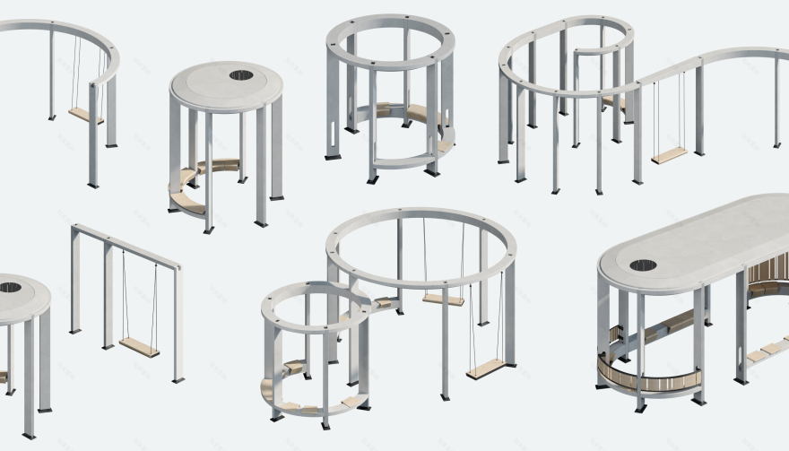 Circulum 模块化街道家具系统丨illumika ®-23
