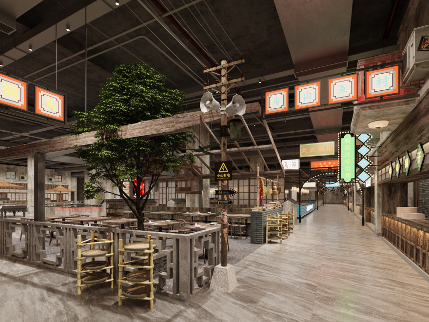 老上海风情美食城丨图夫-7