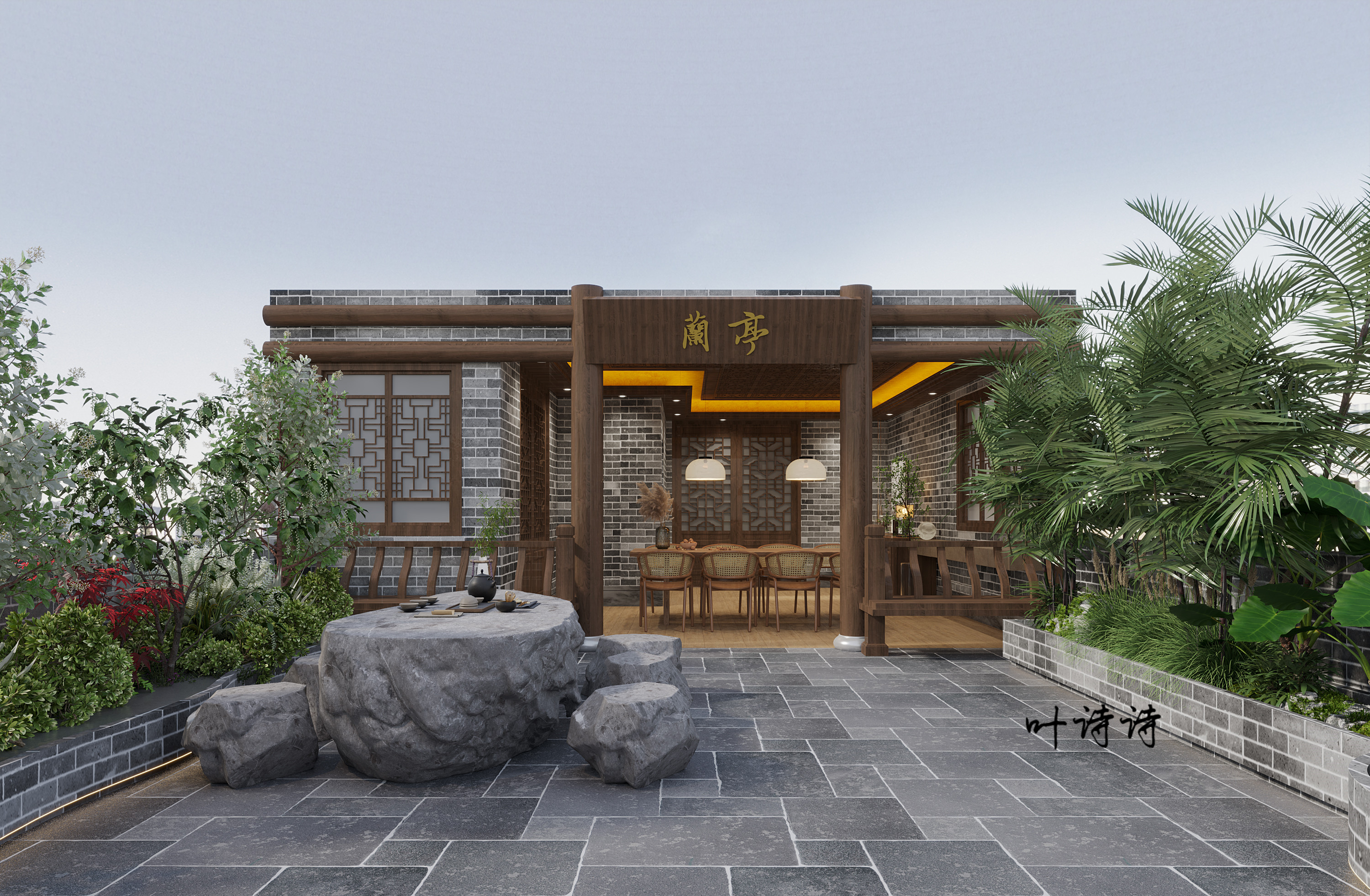 商业空间|餐饮会所-5