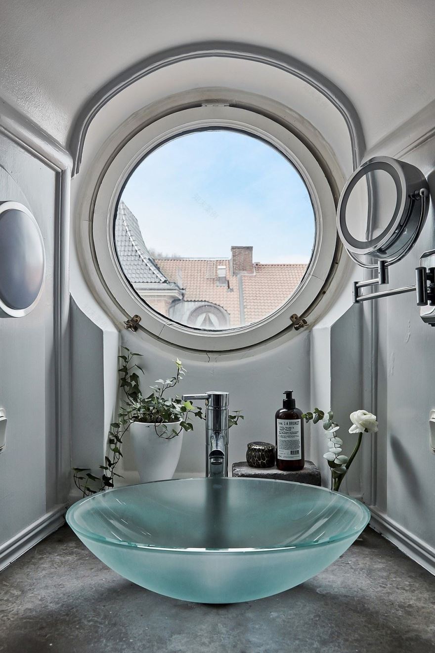 哥德堡 1928 年老建筑改造的优雅生活空间-20