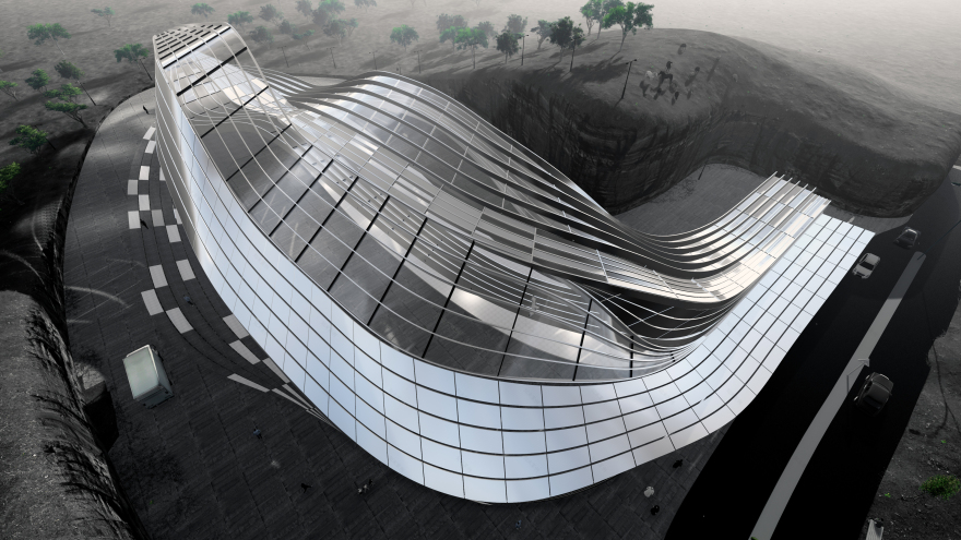 巴基斯坦自然历史博物馆 | 地形生成建筑-21