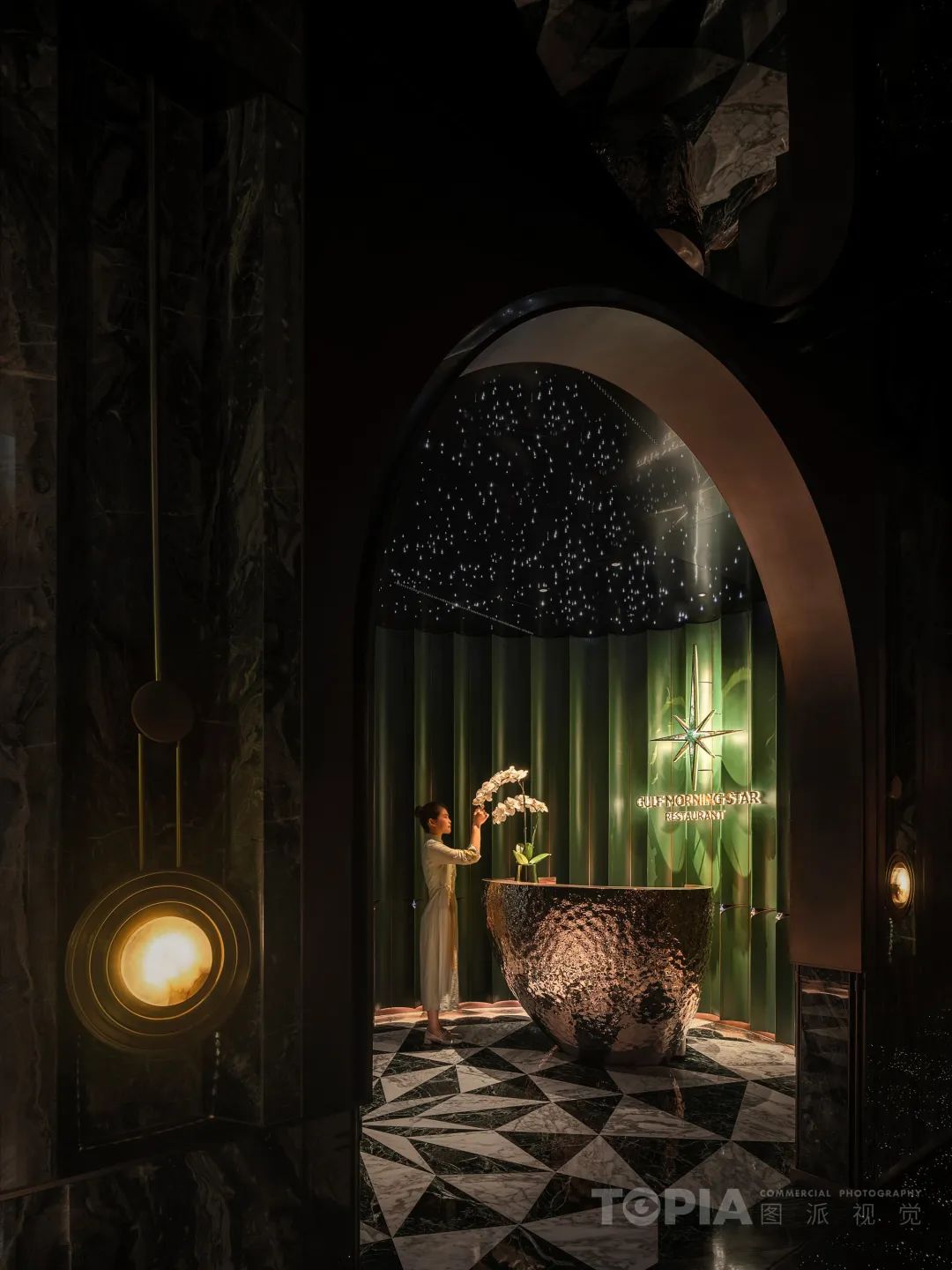 海湾荟星辰餐厅丨中国上海丨杭州肯纳室内设计有限公司-6