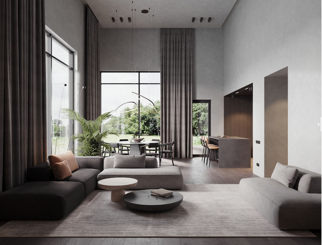 高级灰色系公寓设计-4