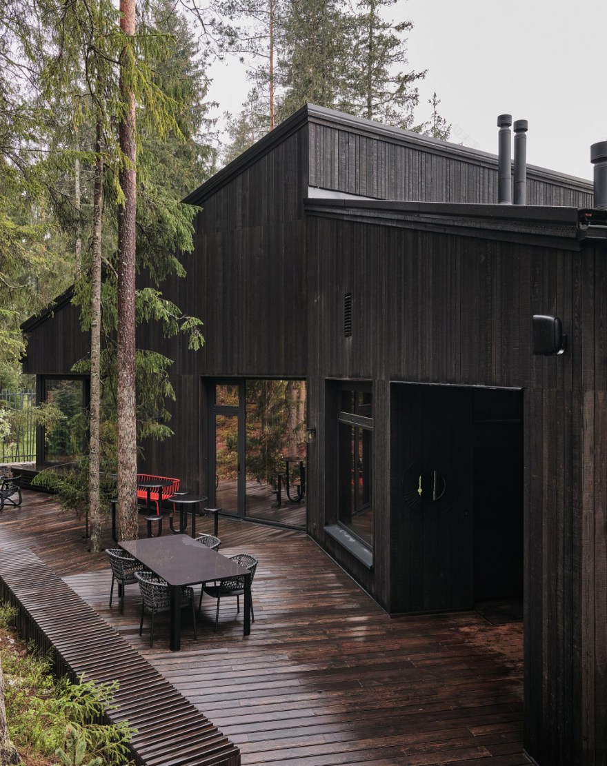 俄罗斯 Hill House 度假别墅丨Horomystudio-10