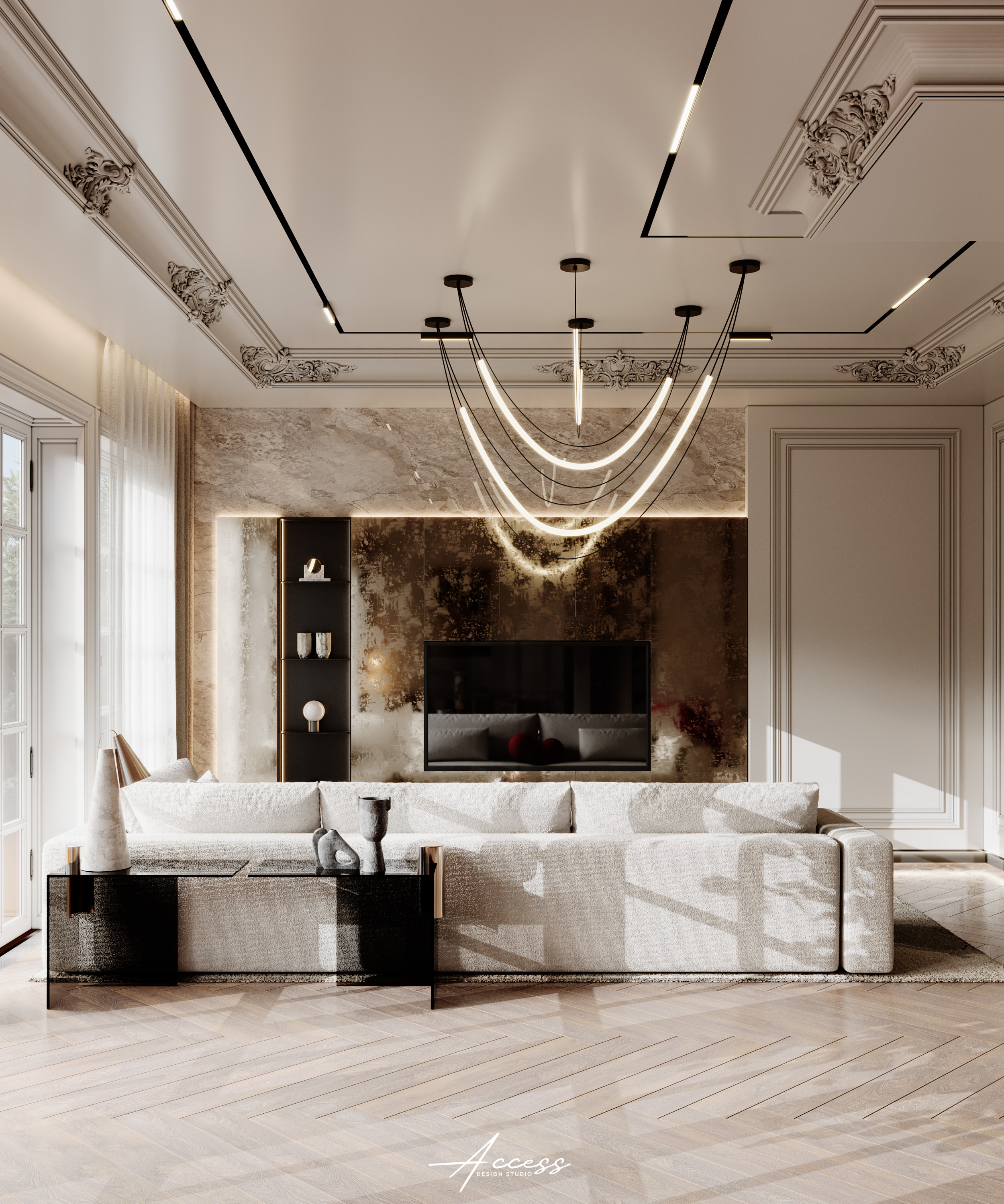 法式别墅丨Access Design-2