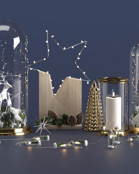 3d models of Bathroom Decor Set