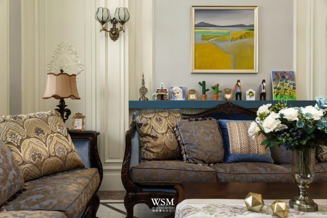 苏州雅戈尔天邑 300 平米古典美式家居设计-19