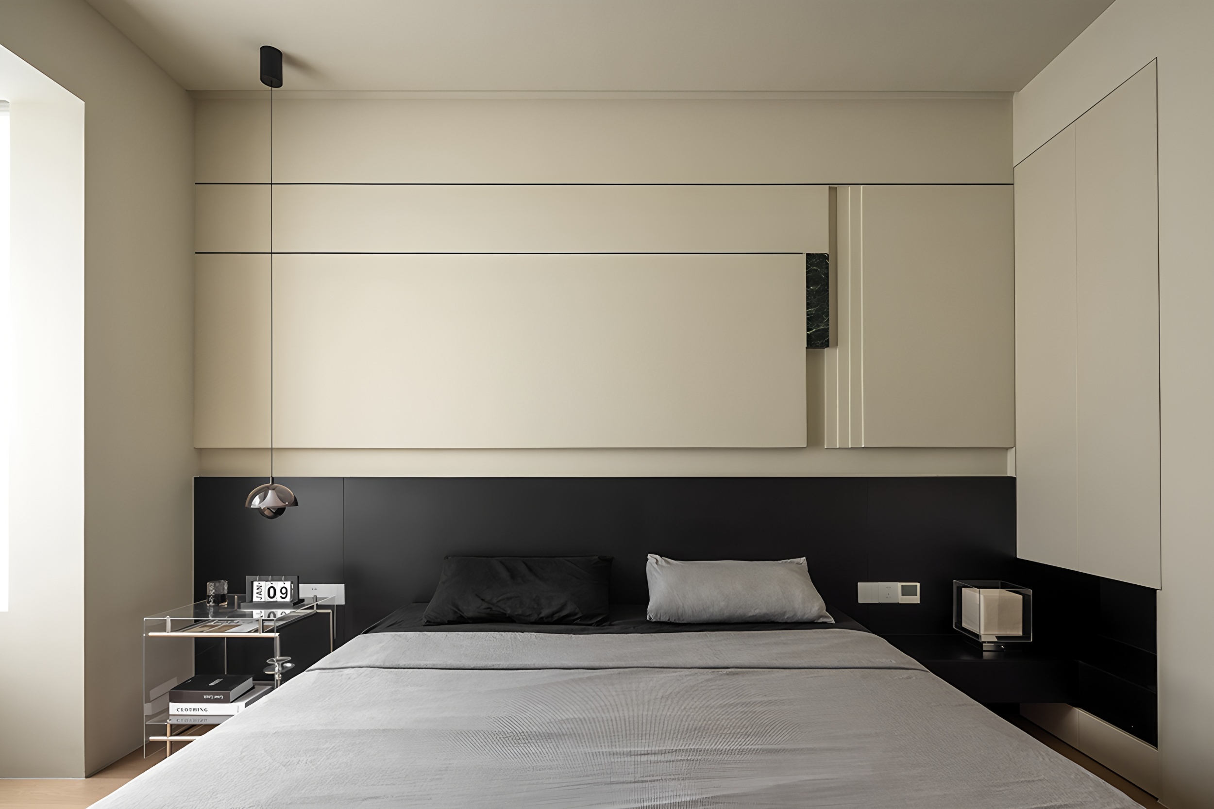 浙江温州135㎡极简基调丨中国温州丨邓德进设计-17