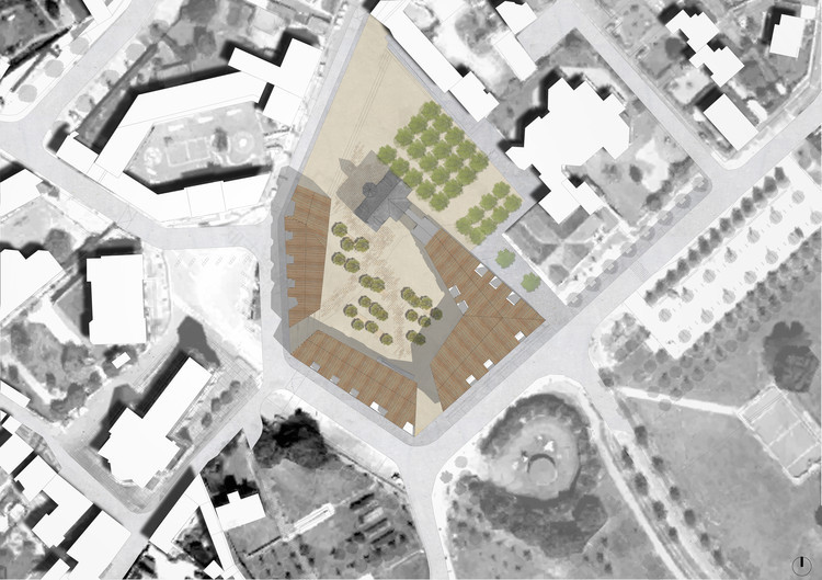 法国 Ecouflant 村中心重建项目 · 历史与现代对话-8