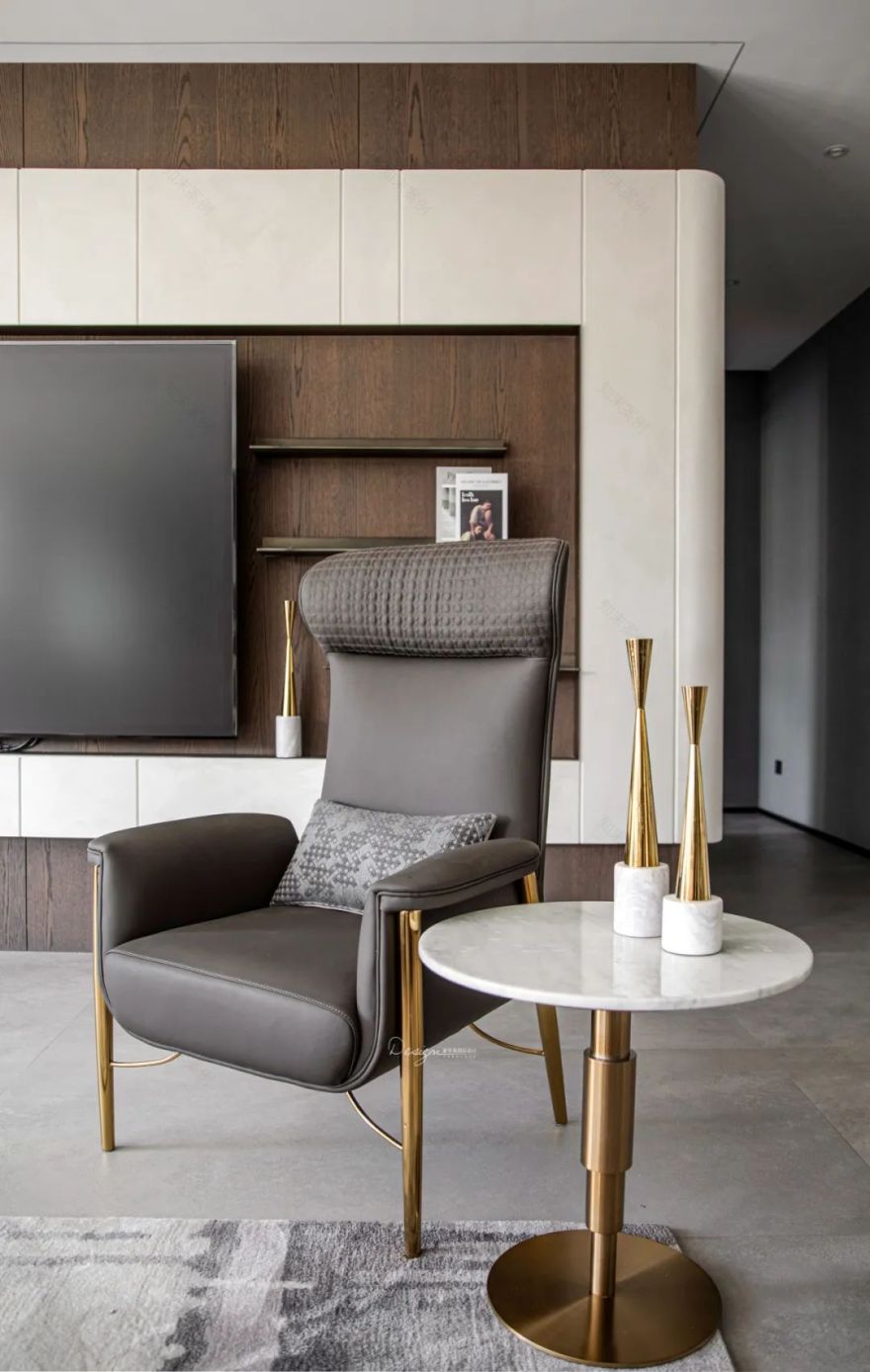 华夏四季 500㎡现代轻奢私宅丨罗智,吴静-38