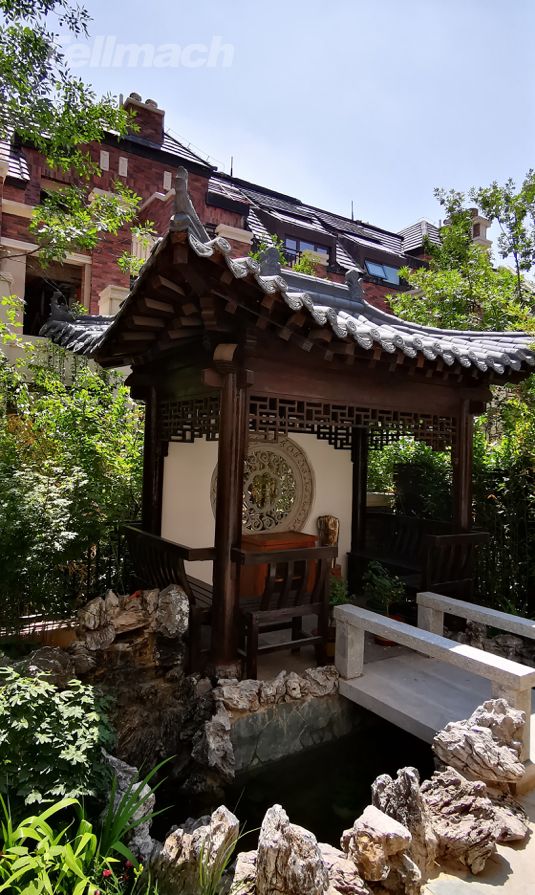 红木家具引导的空间重构,解锁 180㎡联排别墅中式生活-32