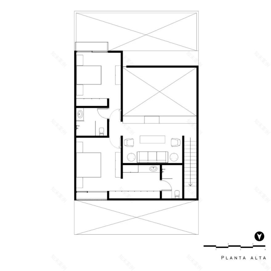 墨西哥现代住宅设计 | 融入自然,展现多元文化-40