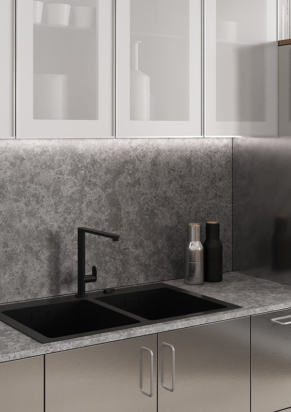 中性色系公寓设计  不一样的设计感-9