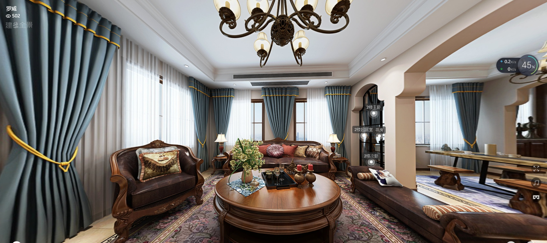 美式风格家居设计，演绎精致细腻生活-8