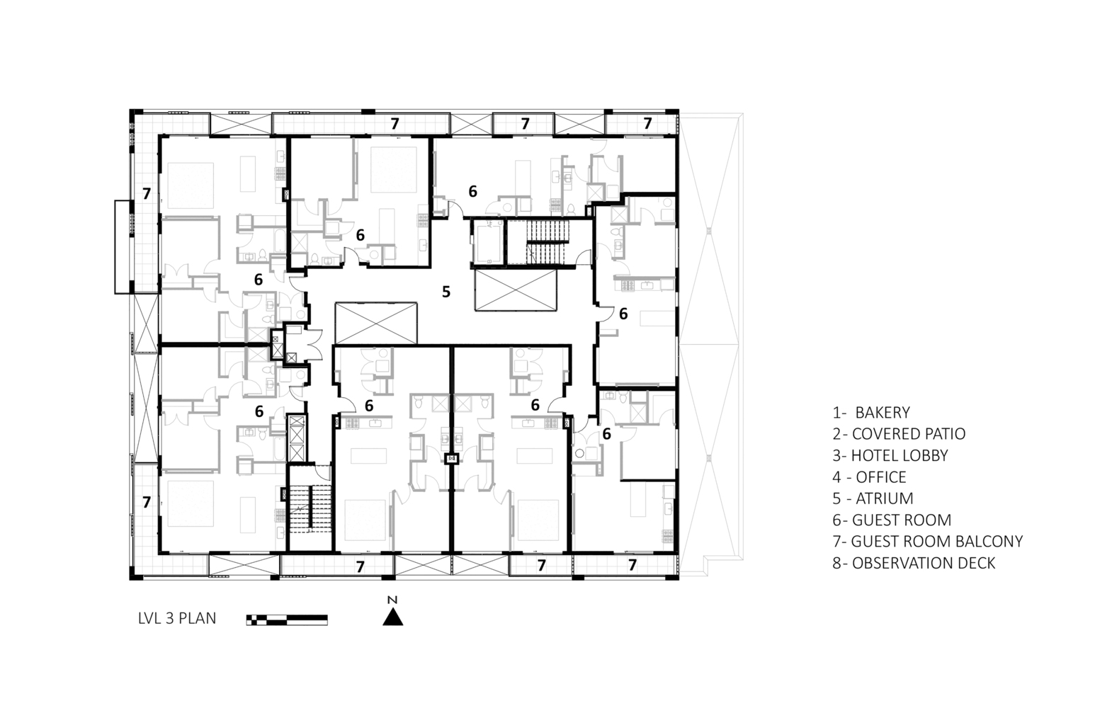 美国丹佛 Berkeley 酒店丨Meridian 105 Architecture-39