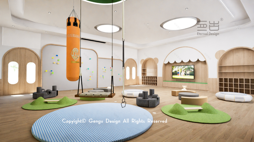苏州某私立幼儿园儿童活动室丨中国苏州丨亘古设计-12