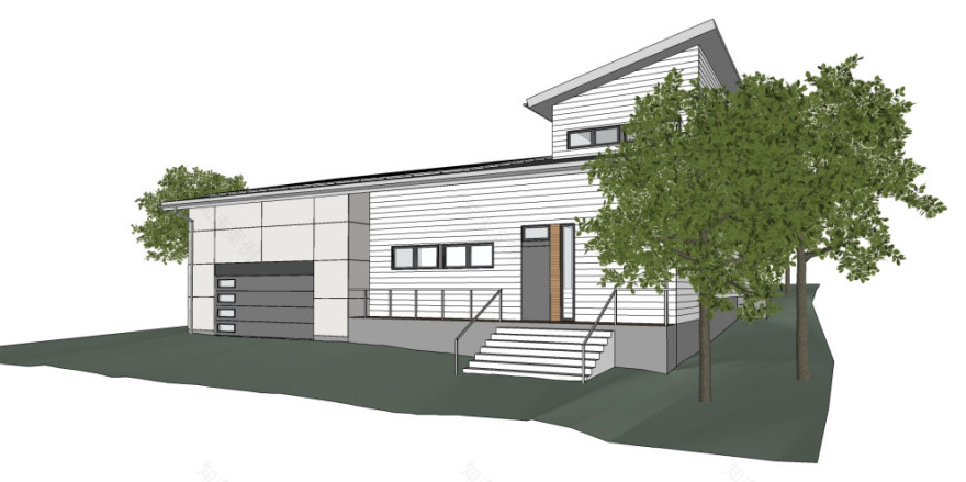 庭院周边净零能耗建筑新建项目-21