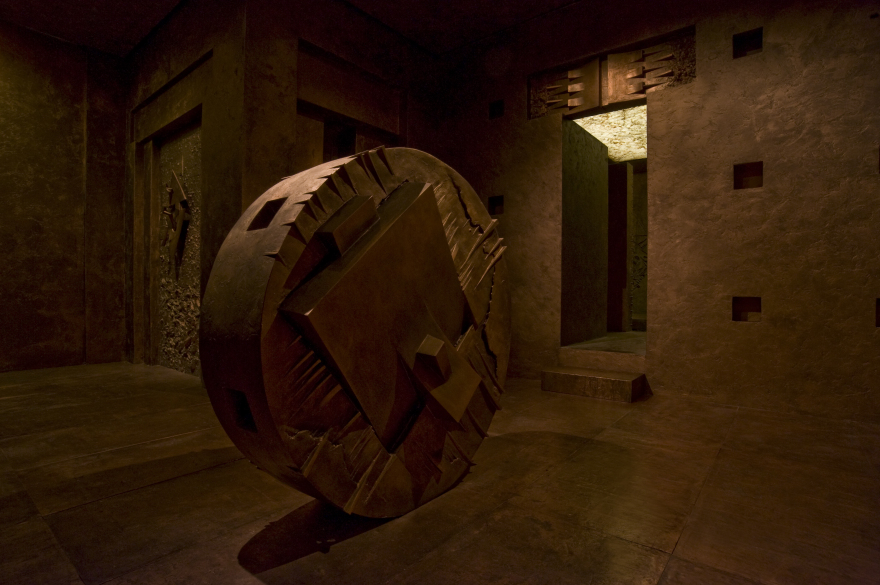 Ingresso nel labirinto 装置艺术设计丨意大利米兰丨Arnaldo Pomodoro-18