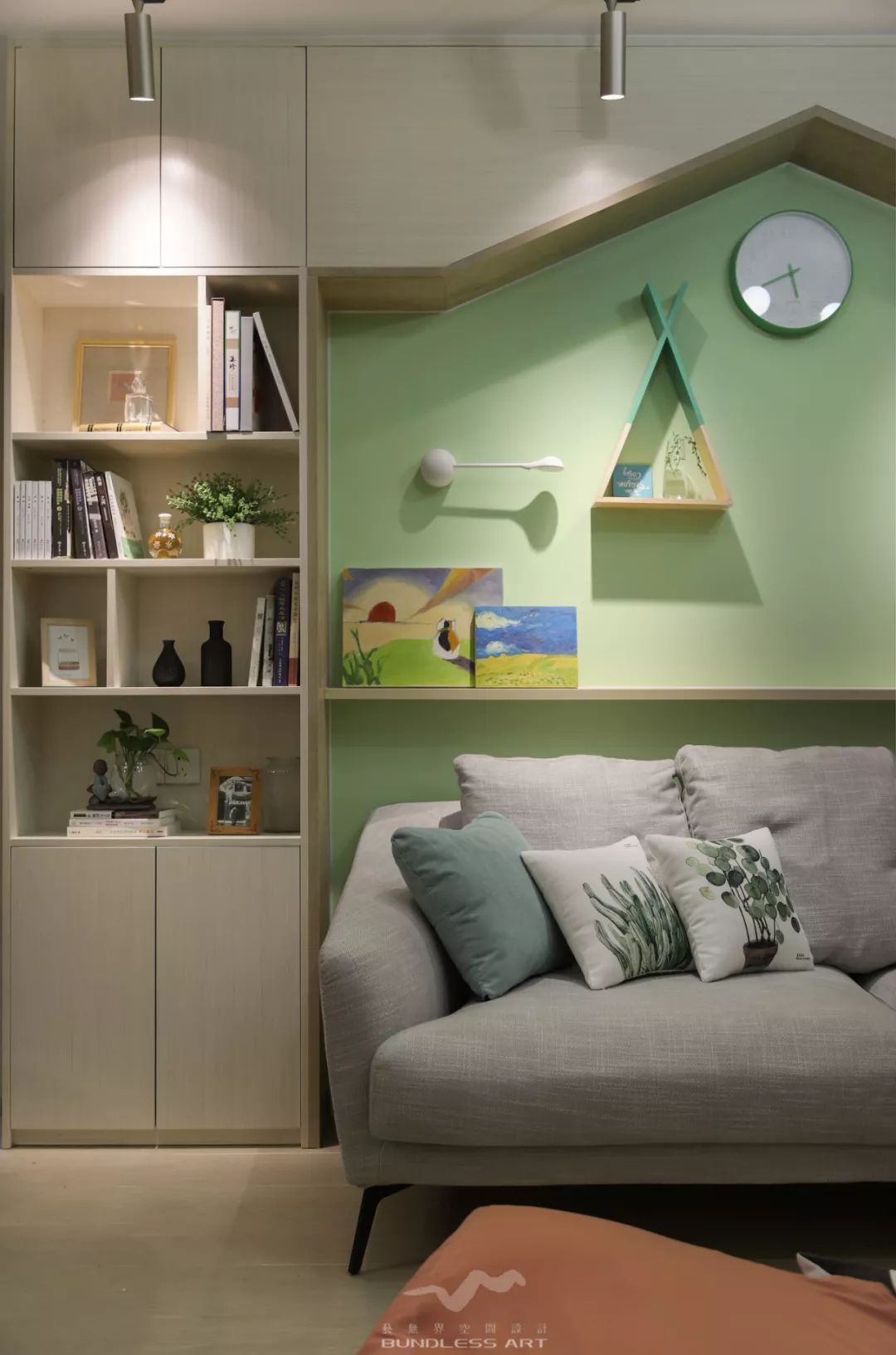 深圳福田 65 平小户型，华为女白领的绿色艺术生活-19