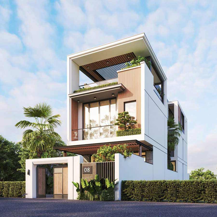 35 + 2  5层别墅设计案例精选-10