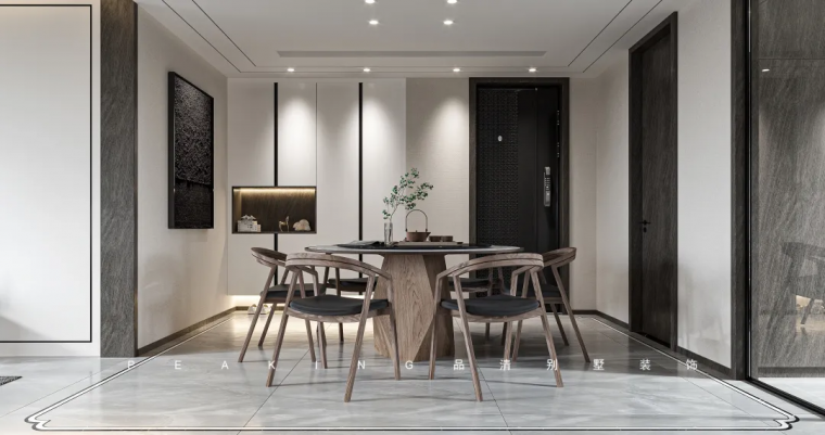 别墅装修 · 290㎡现代中式风格案例赏析-9