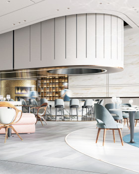 Sopra Le Nuvole 餐厅,酒吧丨阿联酋迪拜丨CAI DESIGN STUDIO