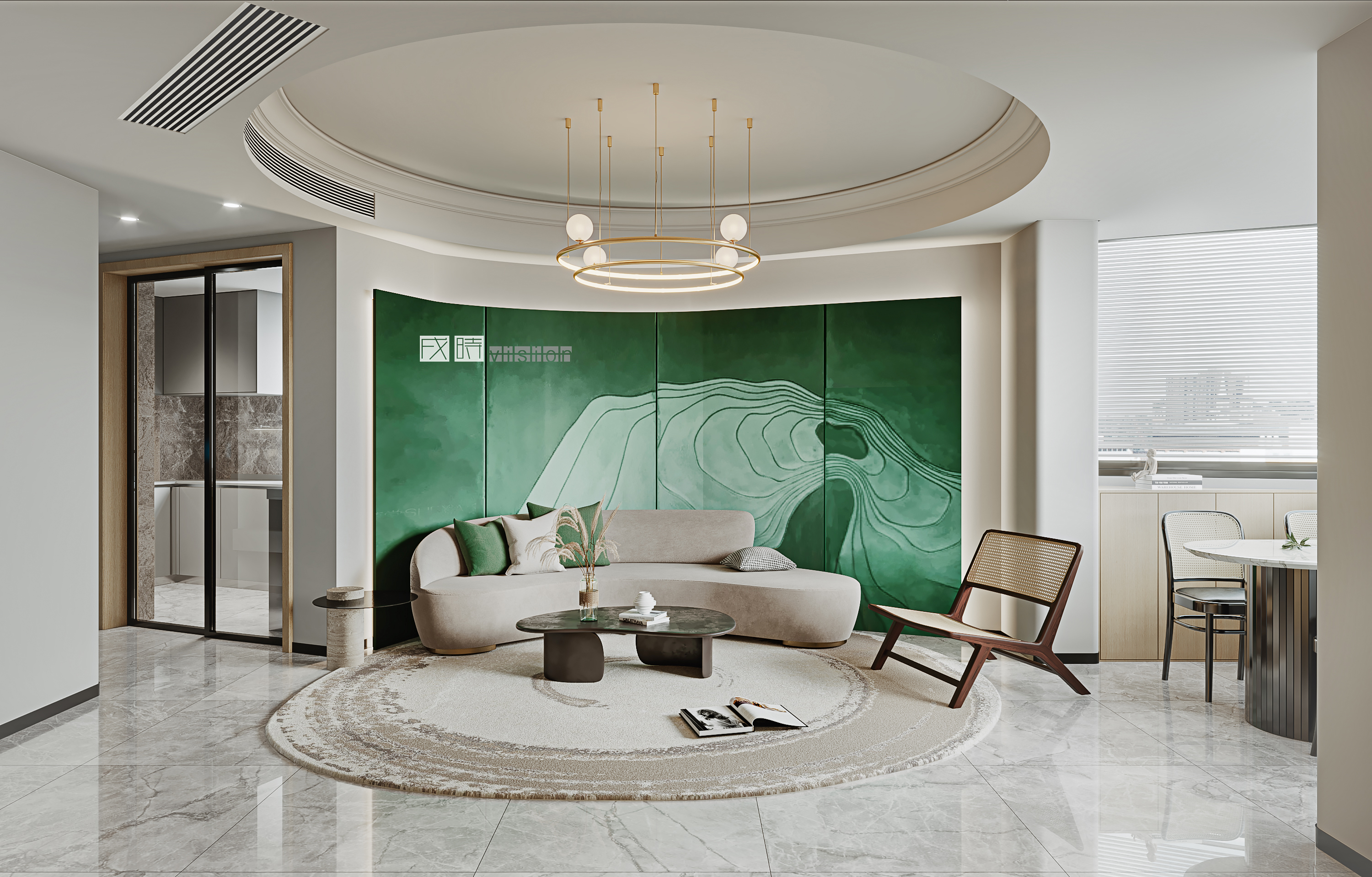 现代简约公寓设计，打造舒适生活空间-7