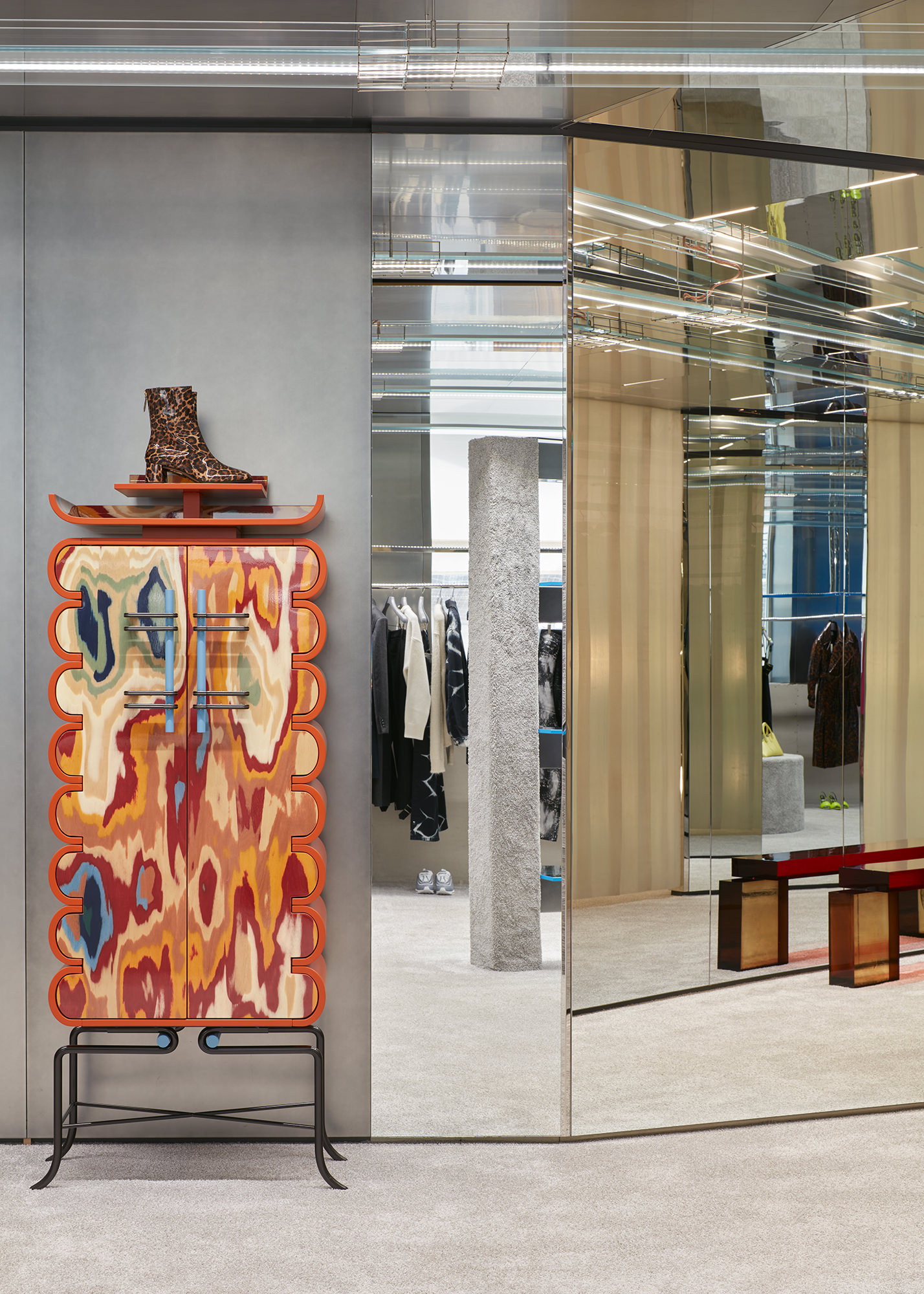 巴黎 Modes 精品店装置设计丨法国巴黎丨Nilufar Gallery-12