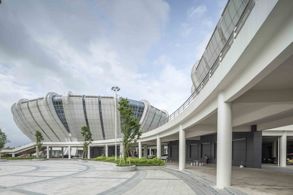 苍南体育中心 | 型钢桁架结构与曲线美学的完美结合-33