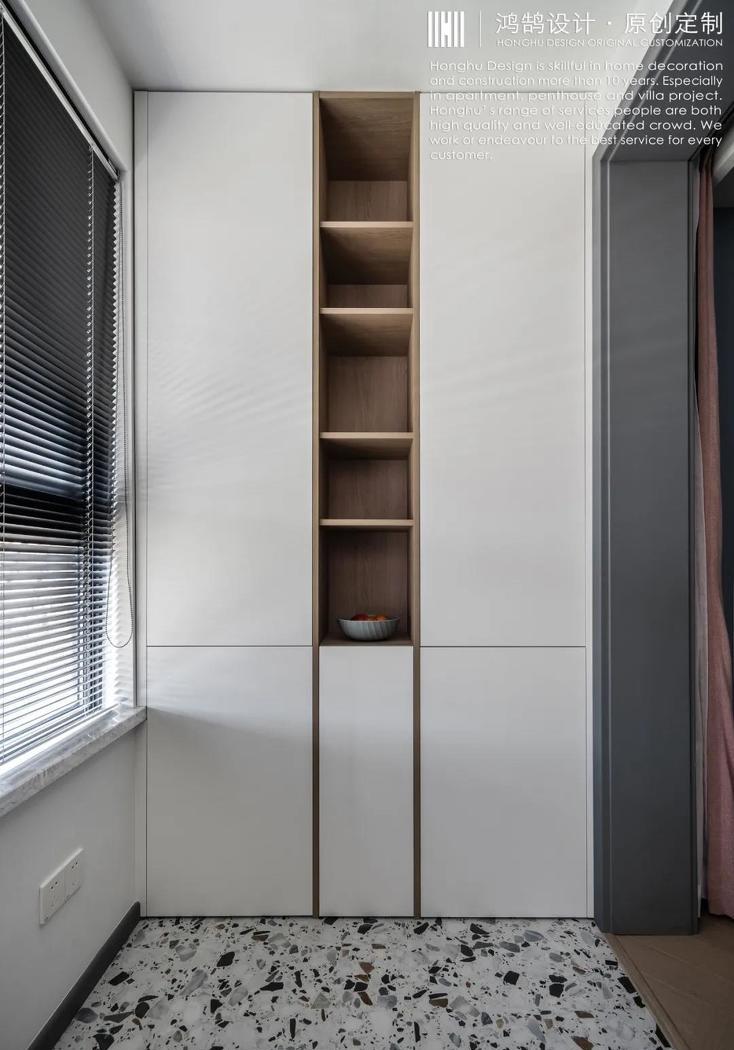 芜湖鸿鹄设计丨平层丨 108㎡里的收纳艺术-8