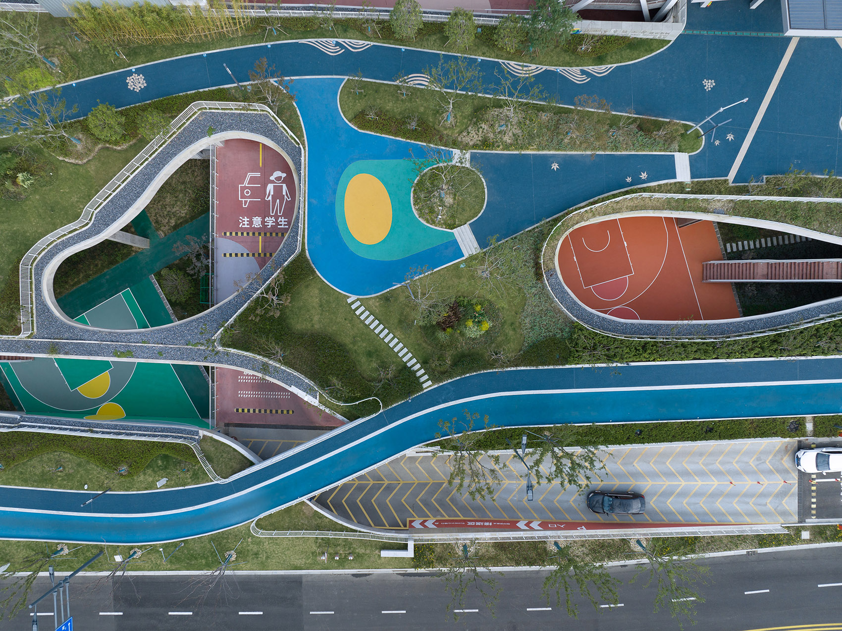 昆山实验小学改扩建及其西侧城市基础设施多系统复合项目丨中国苏州丨阿科米星建筑设计事务所,庄慎,任皓等-26