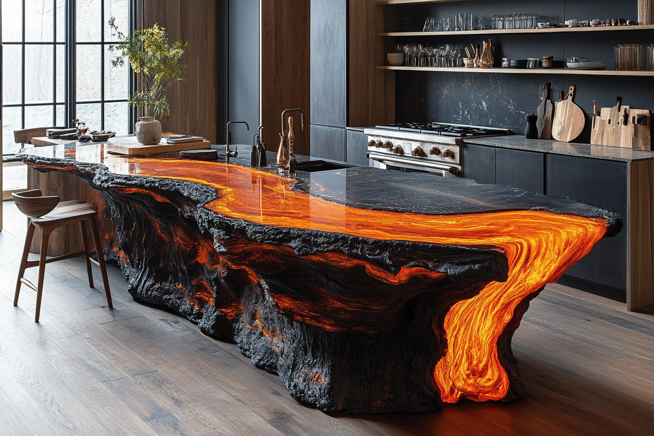 Extraordinary Bespoke Kitchen Islands by AICI-45