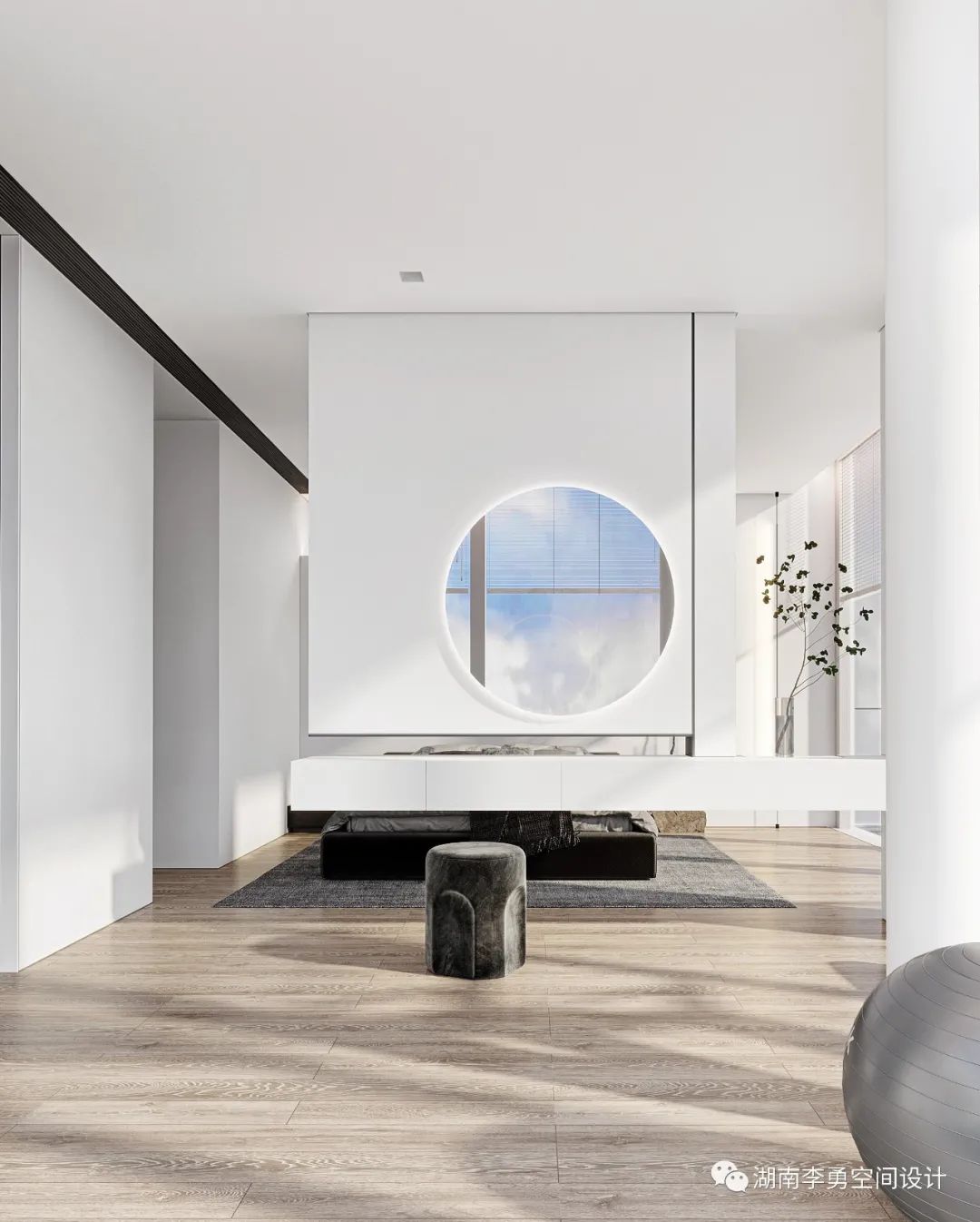 湖南吉首 300㎡私人别墅,自然光影塑造灵动空间-21