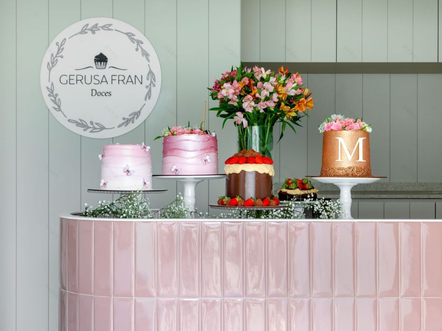 Gerusa Fran 甜品店丨巴西丨Studio Guilherme Garcia-18