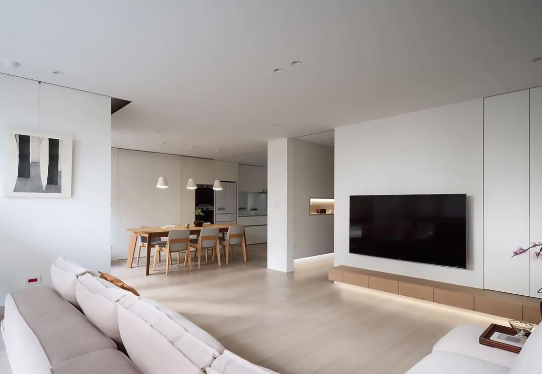 白色都市质感平层设计丨中国房山-0