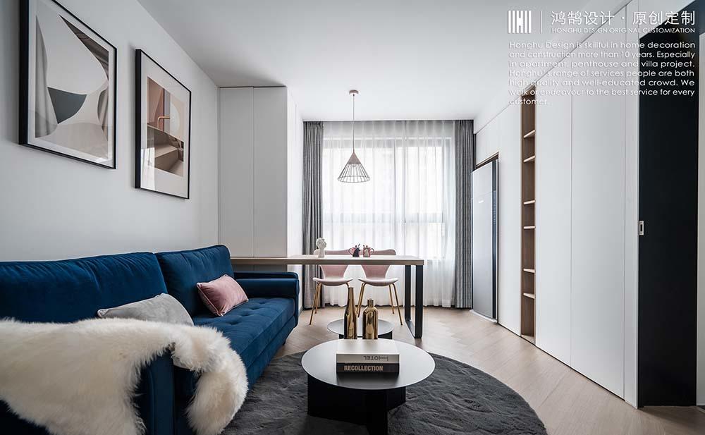 纯净北欧风，打造小资生活空间-0
