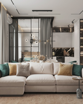 莫斯科“Fresh”住宅综合体小公寓丨俄罗斯莫斯科丨ksinteriors