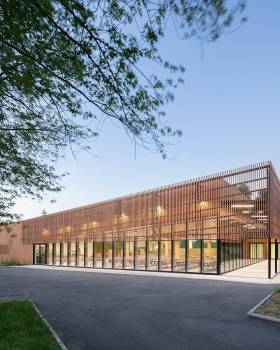 Rene Cassin 学校食堂丨法国丨Brulé Architectes Associés