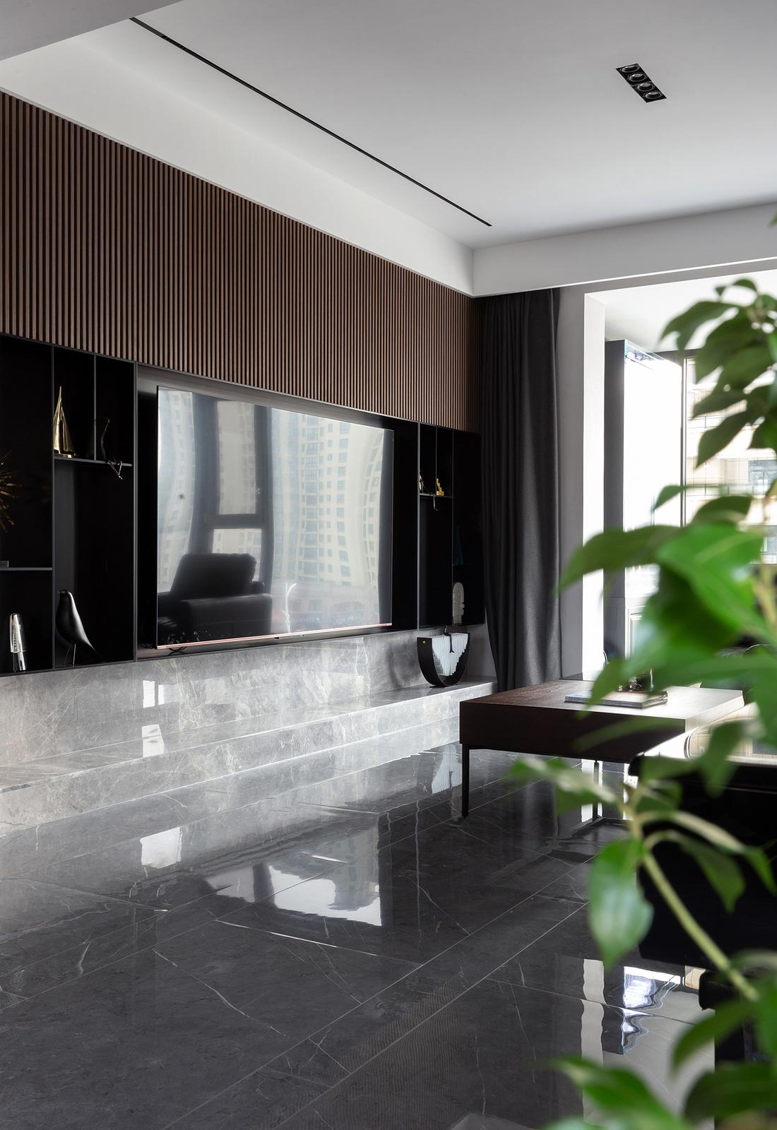 在地室内设计丨《构筑生活》丽都水岸大平层-0