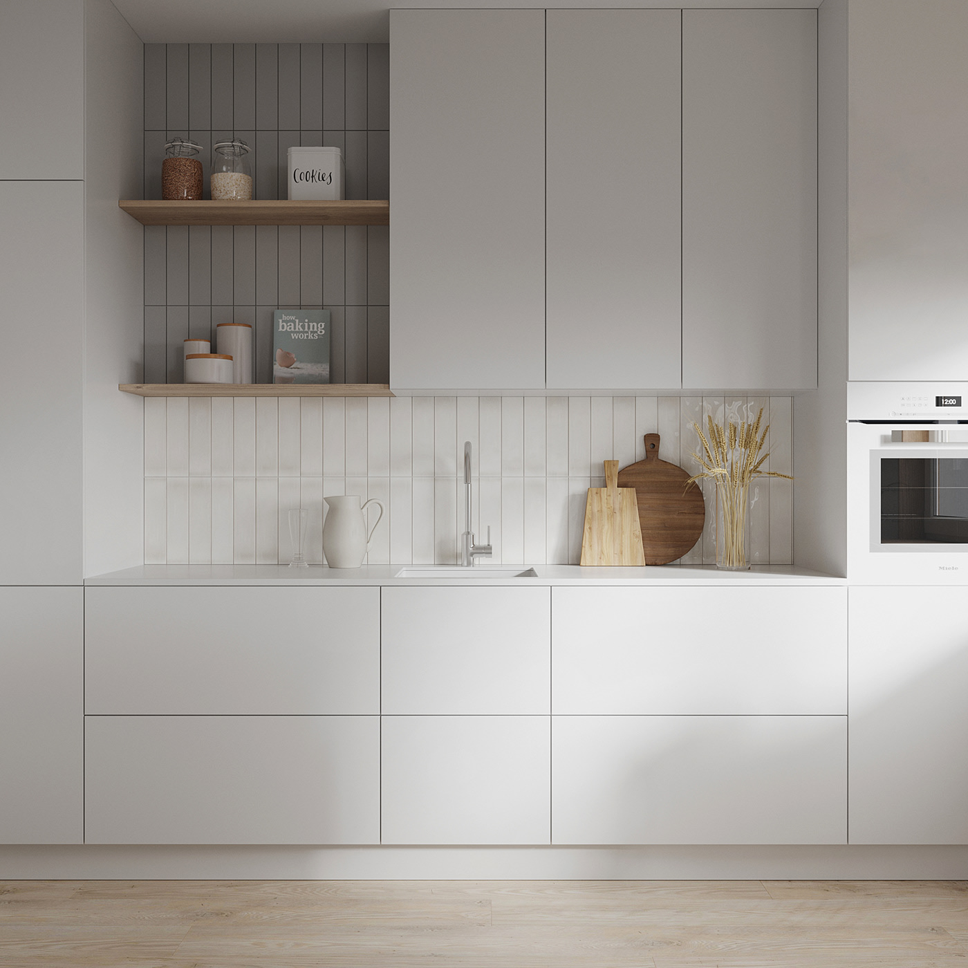 白色系简约风小空间设计                     -7