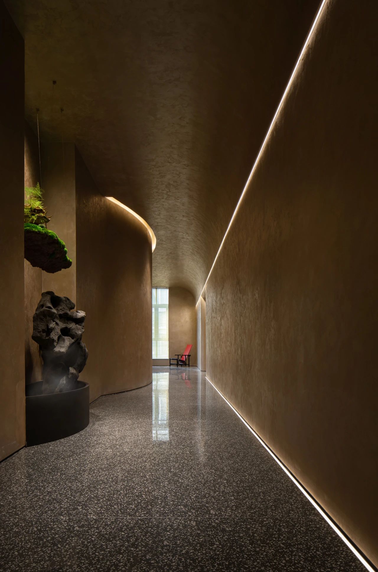 鹏 club · 山水庭院般的餐饮空间丨中国济南丨易昂设计-24