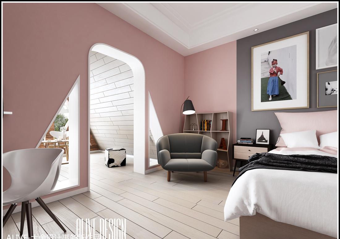 北欧风“桥园”别墅 | 浪漫儿童房、个性壁炉-19